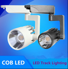 Foco LED para pista, lámpara de riel, 110 V, 220 V, 30W, COB, 2 uds. 2024 - compra barato