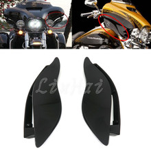 Dark Smoke-deflectores de aire ajustables ABS, cubierta de ala lateral para Harley Street Glide, modelos Electra Glide, triglide, modelos 2014-2016 2024 - compra barato