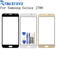 RTBESTOYZ Outer Glass Lens Replacement Part For Samsung Galaxy J7 2015 J700 Touch screen Front Glass 2024 - buy cheap