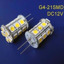 Alta qualidade 5050 dc12v 4w g4 luzes led, g4 lâmpada de cristal led, 12v g4 lâmpadas decorativas led frete grátis 50 tamanhos 2024 - compre barato