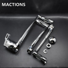 Motorcycle Accessories One Set Chrome Brake Arm Kit Shift Lever W/ Shifter Pegs For Harley Touring 2014 2015 2016 2024 - buy cheap