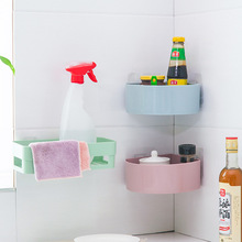 Powerful Suction Shower Bracket Kitchen Stick Wall Mount Cup Shower Holder Bathroom Shelf Shampoo Drain Storage Rack 2024 - buy cheap