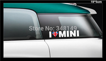 Adesivo refletivo e decalque para carro, estilo i love mini cooper countryman r50 r52 r53 r58 r56 2024 - compre barato