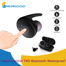 TWS Bluetooth 5,0 наушники-вкладыши беспроводные наушники стерео Бас Звук шумоподавление мини беспроводные Bluetooth наушники 2024 - купить недорого