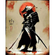 diamond embroidery japan Samurai,5d diamond painting full diamond mosaic picture of rhinestones cross-stitch home decoration 2024 - buy cheap