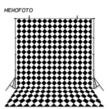 MEHOFOTO Black and White Square Backdrop Baby Kids Portrait Backdrops Black White Photography Background for Photo Booth Studio 2024 - buy cheap