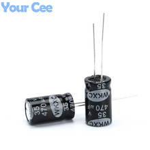 20 pcs Electrolytic Capacitors 470UF 35V Aluminum Electrolytic Capacitor 10X16MM 2024 - buy cheap