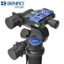 Benro GD3WH Head Gear Drive 3 Way Head Three-Dimensional Heads For Camera Tripod Max Loading 6kg Free Shipping 2024 - buy cheap