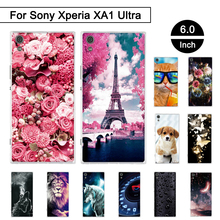 TPU Case For Sony Xperia XA1 Ultra G3221 G3223 G3226 G3212 Soft Silicone Cover For Sony Xperia xa1 Ultra Back Phone Shells Coque 2024 - buy cheap