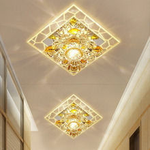 Plafones LED de cristal para pasillo, lámpara moderna para entrada, sala de estar, Iluminación del pasillo de pasillo, 9W, novedad 2024 - compra barato