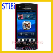 ST18i Original Sony Ericsson Xperia Ray Mobile Phone St18i Red 8MP GSM 3G WIFI GPS Bluetooth Unlocked & Gift 2024 - купить недорого