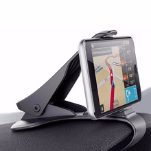 1pc Clip-on Steady HUD Design Auto Car Dashboard Smart Mobile GPS Stand Mount Holder Support Clamp Adjustable Display Angle 2024 - buy cheap