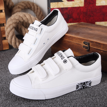 Spring Autumn Newest Style Low Top Mens Canvas Shoes Male Flat Sneakers White and Black Mens Casual Shoes Sapato Masculino B4-02 2024 - buy cheap