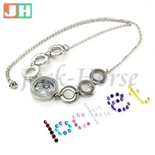Free shipping The newest styles floating charms stainless steel floating locket necklace 2024 - buy cheap