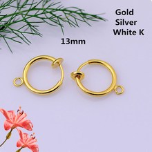 50pcs Clip Earring For Women Men Concealed Spring Without Piercing No Ear Hole With Hanging Ear Clip Diy Earrings Making Finding 2024 - buy cheap