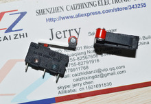Micro palanca con rodillo de bisagra, interruptor de límite de cierre normalmente abierto, 20 unids/lote, KW12-3, Envío Gratis 2024 - compra barato