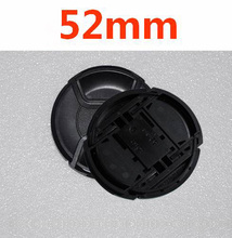 wholesale 30pcs/lot 52mm center pinch Snap-on cap cover LOGO for nikon 52mm Lens 2024 - buy cheap