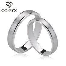 CC Lovers Couple Rings For Women Classic Simple Design Pair Ringen Bridal Wedding Jewelry Engagement Accessories Anillos CCD003 2024 - buy cheap