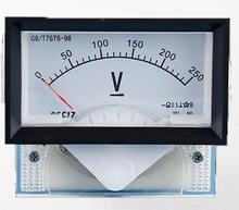 85C17 DC 10V 20V 30V 50V 100V 150V 200V 250V 300V 450V 70mm x 40mm Analog Needle Panel Meter Voltmeter 2024 - buy cheap