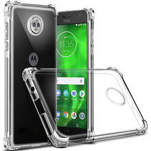 Чехол прозрачный для Motorola Moto G7 G6 G5s G5 E4 E5 Z Z2 Z3 Play Plus 2024 - купить недорого