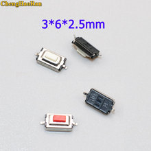 ChengHaoRan 10pcs SMD Tactile Tact Push Button Micro Switch Momentary Two Pin Push Button Switch For MP3 MP4 3*6*2.5 mm 2024 - buy cheap