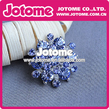 Acylic Clear Dark Blue Rhinwstone Fashion New Style Flower Shape Beautiful Brooch DHL Free Shipping 2024 - buy cheap