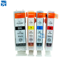 4 x tinta PGI-5BK CLI-8 c/m/y canon pixma ip3300 ip3500 mp510 mp520 mx700 impressora com chip de tinta cheia pgi5 PGI-5 2024 - compre barato