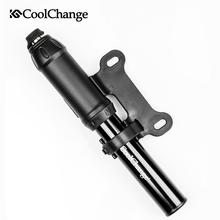 CoolChange-minibomba ultraligera para bicicleta, inflador portátil de aleación de aluminio, para válvula Presta Schrader 2024 - compra barato
