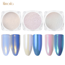 1pcs Mirror Nail Art Glitter Powder Sliver Pearl Nail Chrome Pigment DIY Nail Decoration Dust Manicure Tools 2024 - buy cheap