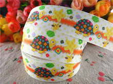 15100208, 1'' (25mm) 5 yards cute animals printed grosgrain ribbons cartoon ribbon hair accessories tape 2024 - buy cheap