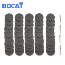 BDCAT-Herramientas abrasivas de fibra de vidrio, disco de corte reforzado, Rueda de corte con 4 mandriles, accesorios de herramientas rotativas Dremel, 50 unidades 2024 - compra barato