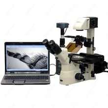 Contrast Inverted Fluorescence Microscope-AmScope Supplies1500X Phase Contrast Inverted Fluorescence Microscope+1.4MP B/W Camera 2024 - buy cheap