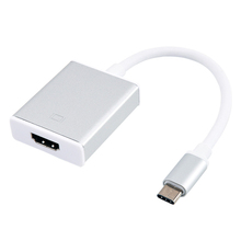 USB C к HDMI 1080P Тип C 3,1 папа к HDMI Женский кабель адаптер для MacBook Samsung Galaxy S9/S8 Huawei Mate 20 P20 Pro 2024 - купить недорого