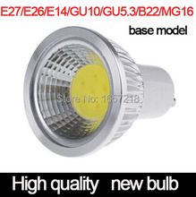 GU10 E27 E26 E14 MR16 B22 3WDimmable COB светодиодный светильник для спорта Светодиодная лампа теплый холодный белый 85-165 В (без источника питания) 2024 - купить недорого