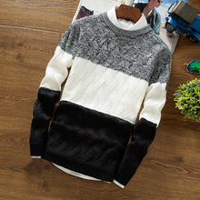 2018 New Autumn Fashion Brand Casual Sweater O-neck Slim Fit Knitting Mens Sweaters And Pullovers Men Pullover Men Xxl 2024 - buy cheap