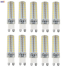 IWHD 10pcs 4W LED Lamp G9 220V Bulb 72xsmd3528 G9 LED Bi-pin Lights Replace Halogen Dimmable Warm White White 110v-220v 2022 - buy cheap