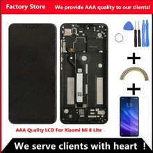 2280*1080 AAA Quality LCD For Xiaomi Mi 8 Lite LCD With Frame Display Screen For Xiaomi Mi8 Lite Youth 8X LCD Screen Display 2024 - buy cheap