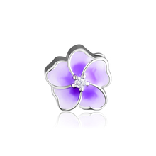 Ckk design 925 prata esterlina pétalas de amor flor encantos contas para fazer jóias se encaixa europa pulseira diy acessórios kralen 2024 - compre barato