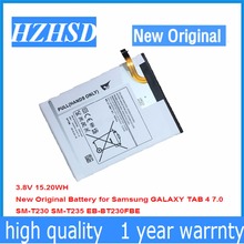 3,8 V 15.20WH новый оригинальный EB-BT230FBE аккумулятор для Samsung GALAXY TAB 4 7,0 SM-T230 SM-T235 2024 - купить недорого