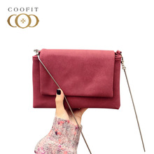 coofit Ladies Flap Crossbody Bags Girl's PU Leather Solid Flap Shoulder Bag Vintage Hasp Women Messenger Bag Bolsas Feminina New 2024 - buy cheap