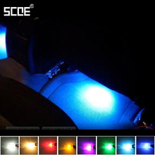 Светодиодный светильник SCOE 2x3SMD для Skoda Octavia 1Z3 1Z5, синий, белый 2024 - купить недорого
