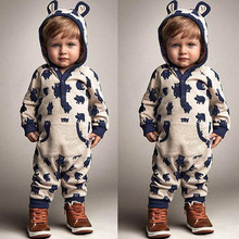 Winter Baby Rompers Long Sleeve Toddler Girls Overalls Autumn Animal Newborn Jumpsuits Infant Boys Clothing Hooded Outwear 2024 - buy cheap