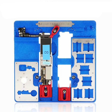 MIJING-placa base 12 en 1 A22 +, accesorio de reparación, soporte de placa base PCB para iPhone 5S/6/6S/6SP/7/7P/8/8P/ XR, plataforma de mantenimiento 2024 - compra barato