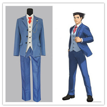 New  KAce Attorney Phoenix Wright Naruhodo Ryuichi Naruhodou Ryuuichi Gyakuten Saiban Cosplay Costume 2024 - buy cheap