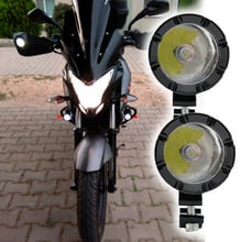 Faróis auxiliares de led de 30w 2x6000 w, lâmpadas de segurança para dirigir, bicicletas elétricas brancas, scooter, motocicleta etc. universais 2024 - compre barato