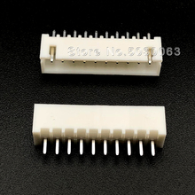 Conector de cabos ios, conector de cabos e pcb, ângulo de 2.54mm, 25 ingleses, 2,54, 10p, 10pin 2024 - compre barato