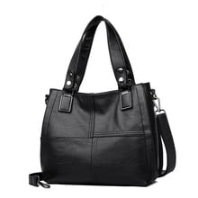 Bolsa tote de couro 100% genuíno, bolsa de ombro grande feminina de luxo para mulheres bolsa de mão designer m150 2024 - compre barato