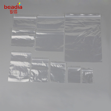 100pcs/bag 5*7/6*8/7*10/8*12/10*15/12*17/14*20/17.5*25cm Jewelry Lock Reclosable Plastic Poly Clear Bags Jewelry packaging 2024 - buy cheap