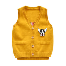 Cárdigan suéter de dibujos animados ropa de niño chaleco ropa de algodón para niños ropa de niños Chaleco de niños 2024 - compra barato