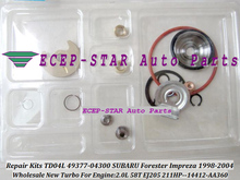 Free Ship Turbo Repair Kit rebuild Kits TD04L 49377-04300 14412-AA360 For SUBARU Forester Impreza WRX-NB 1998-03 58T EJ205 2.0L 2024 - buy cheap